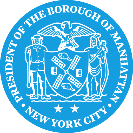 Seal of the Office of Mark Levine, Manhattan Borough President