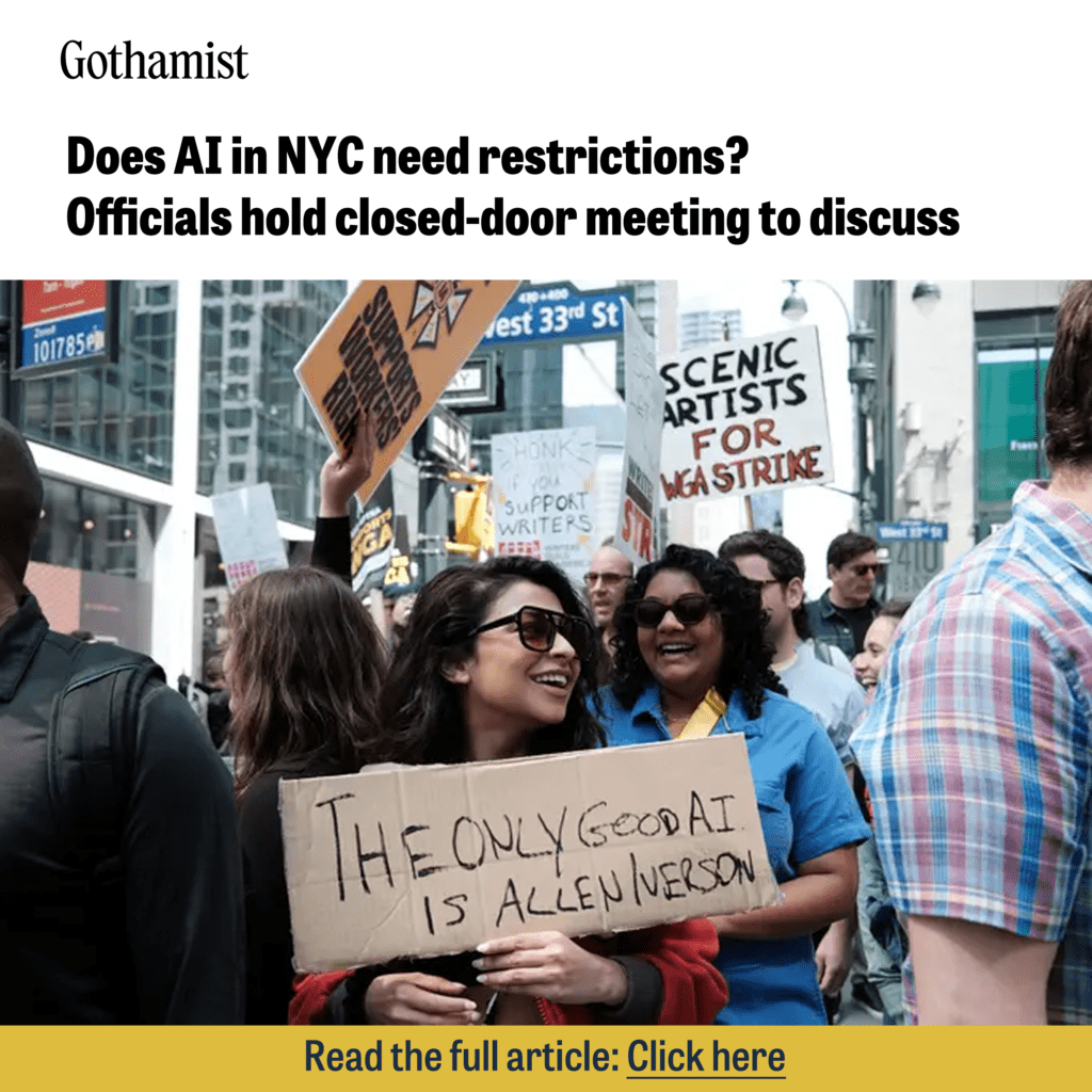 Borough President AI meeting on Gothamist