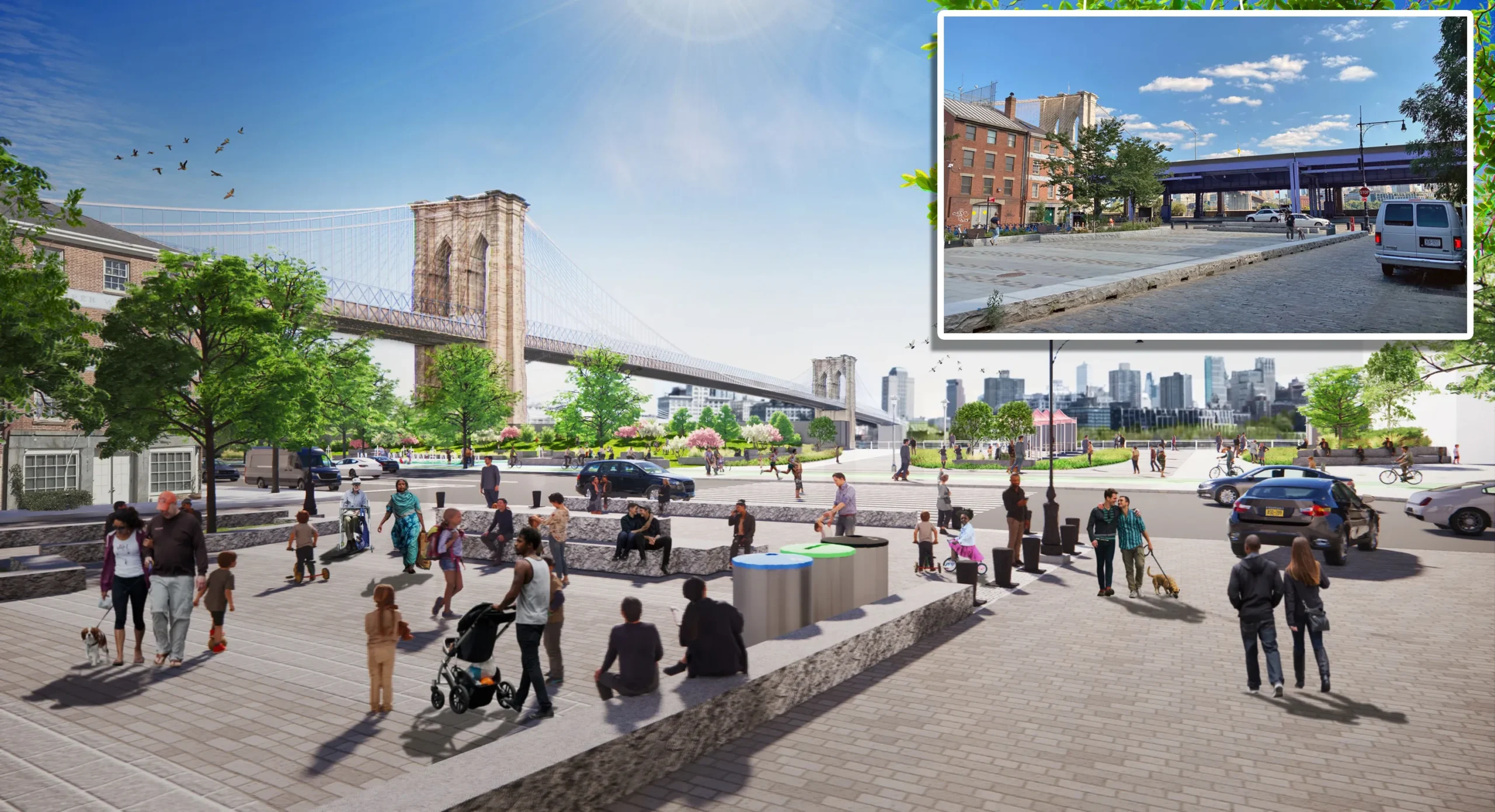 In StreetsBlog NYC: Manhattan BP Wants To Raze FDR Drive South of Brooklyn Bridge