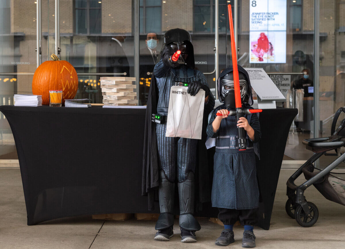 Candy and Collage Halloween Family Day Manhattan Borough President