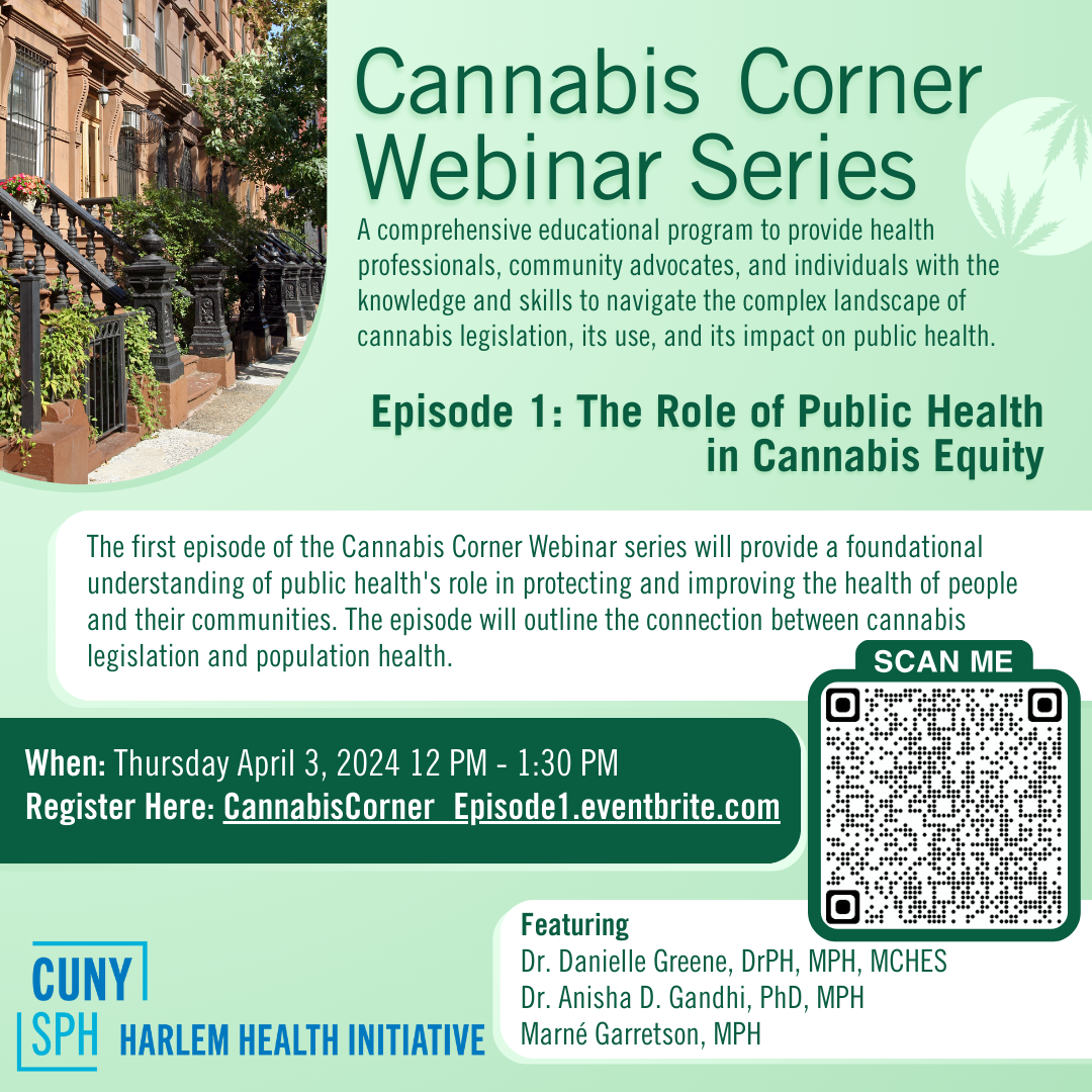 Cannabis Corner Webinar Series - Episode 1: The Role of Public 