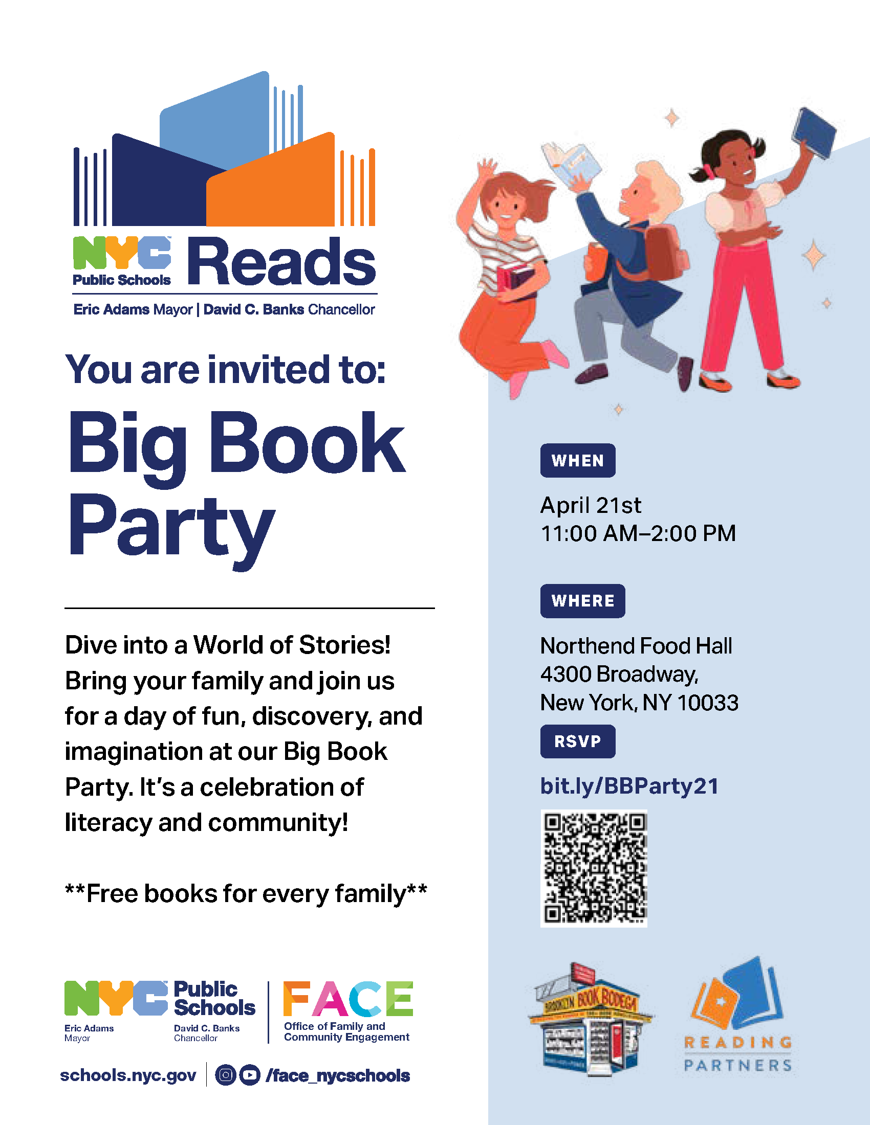 NYC Reads Big Book Party