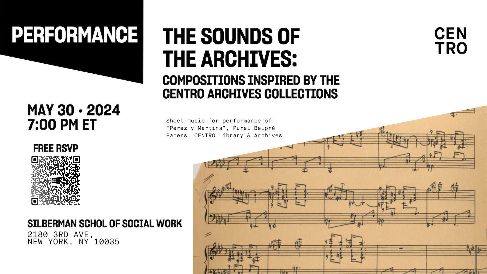 The Sounds of the Archives: Compositions Inspired by the CENTRO Archives