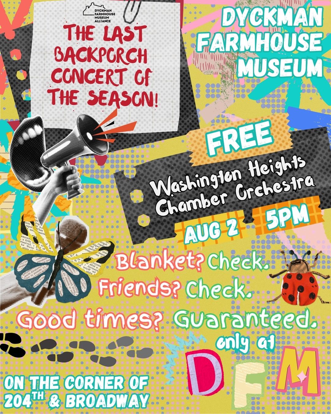 DFM’s LAST Back Porch Concert: Washington Heights Chamber Orchestra