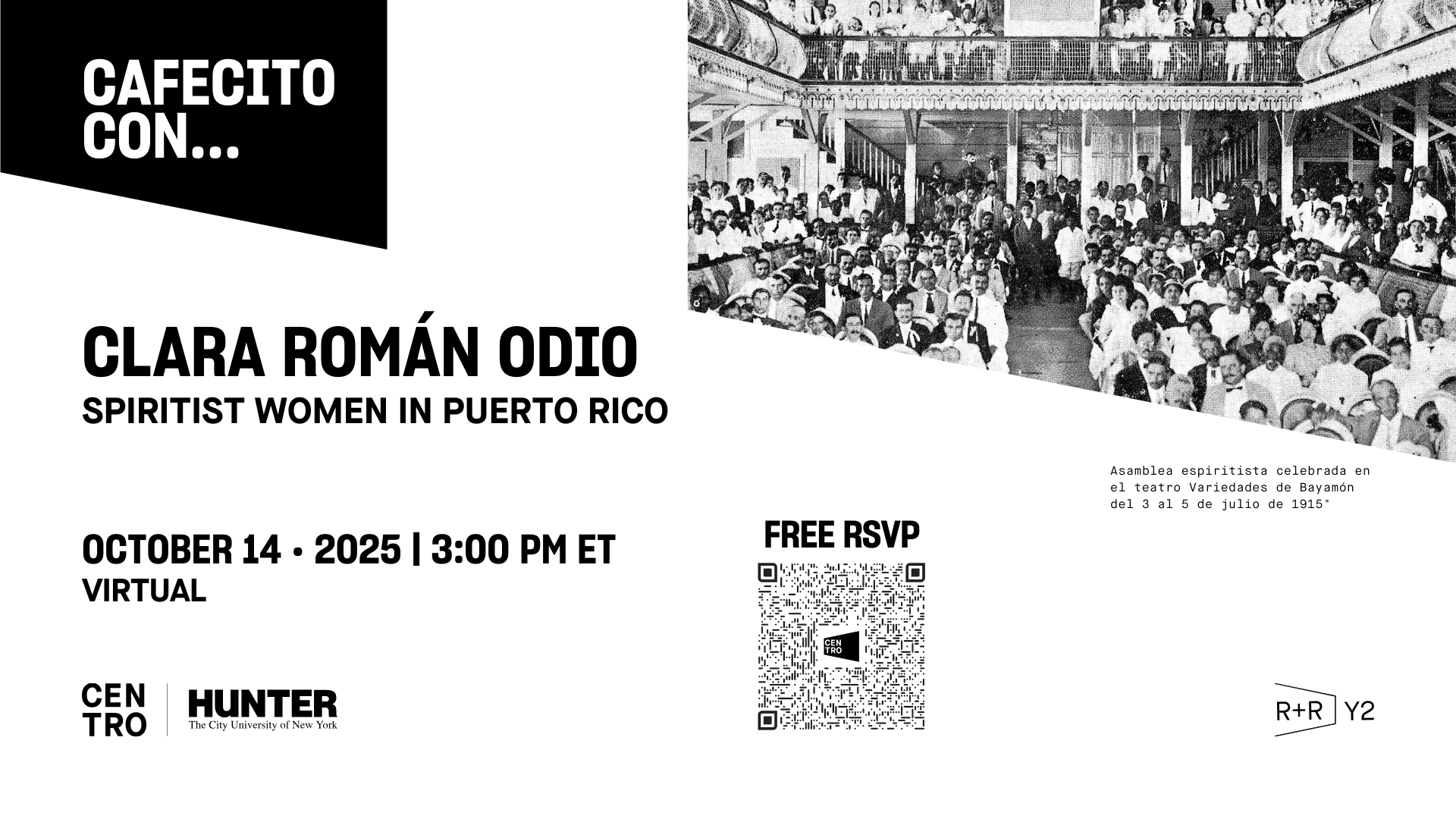Cafecito con… Clara Román Odio: Spiritist Women in Puerto Rico