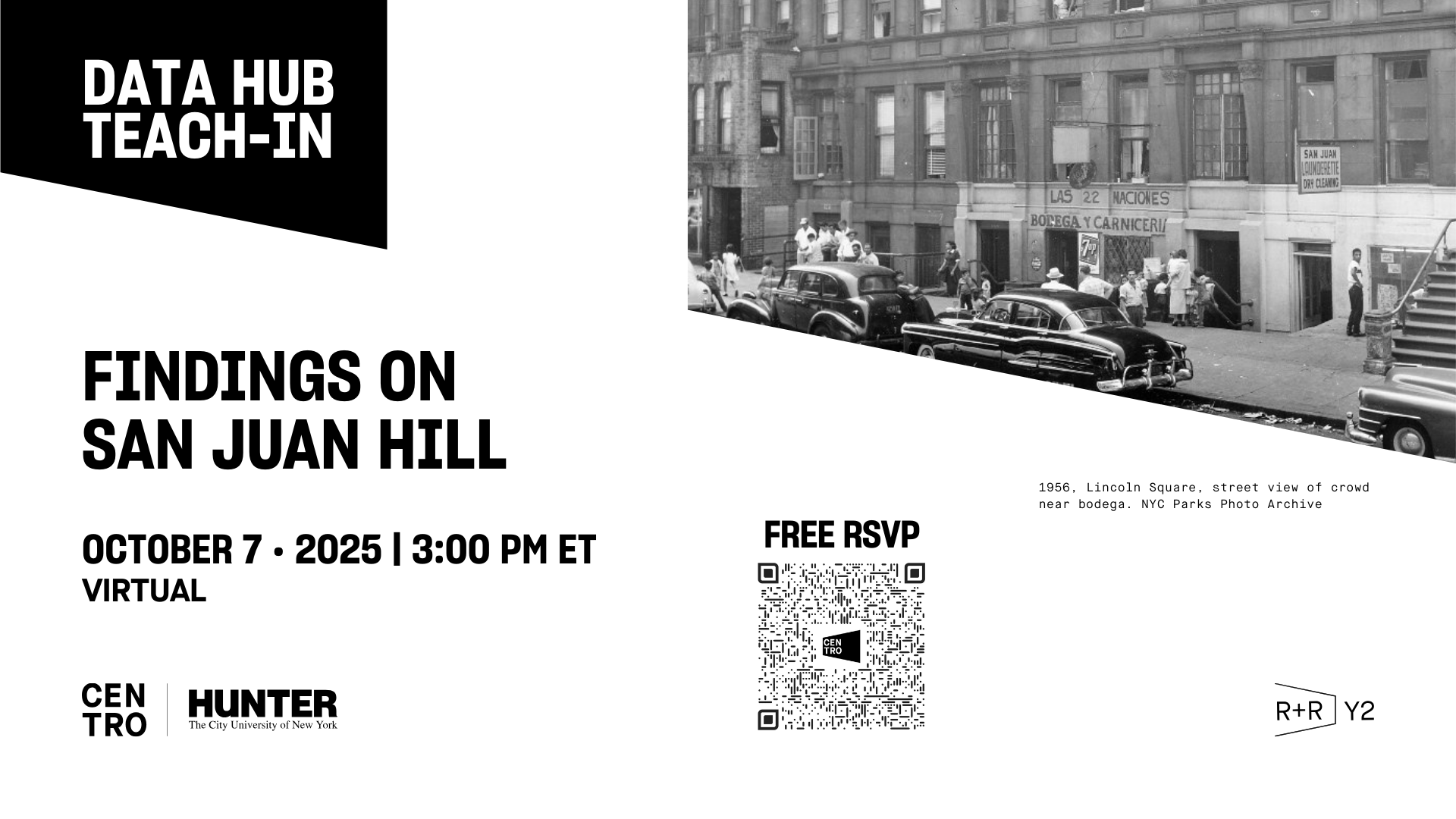 Data Hub Teach-In: Findings on San Juan Hill