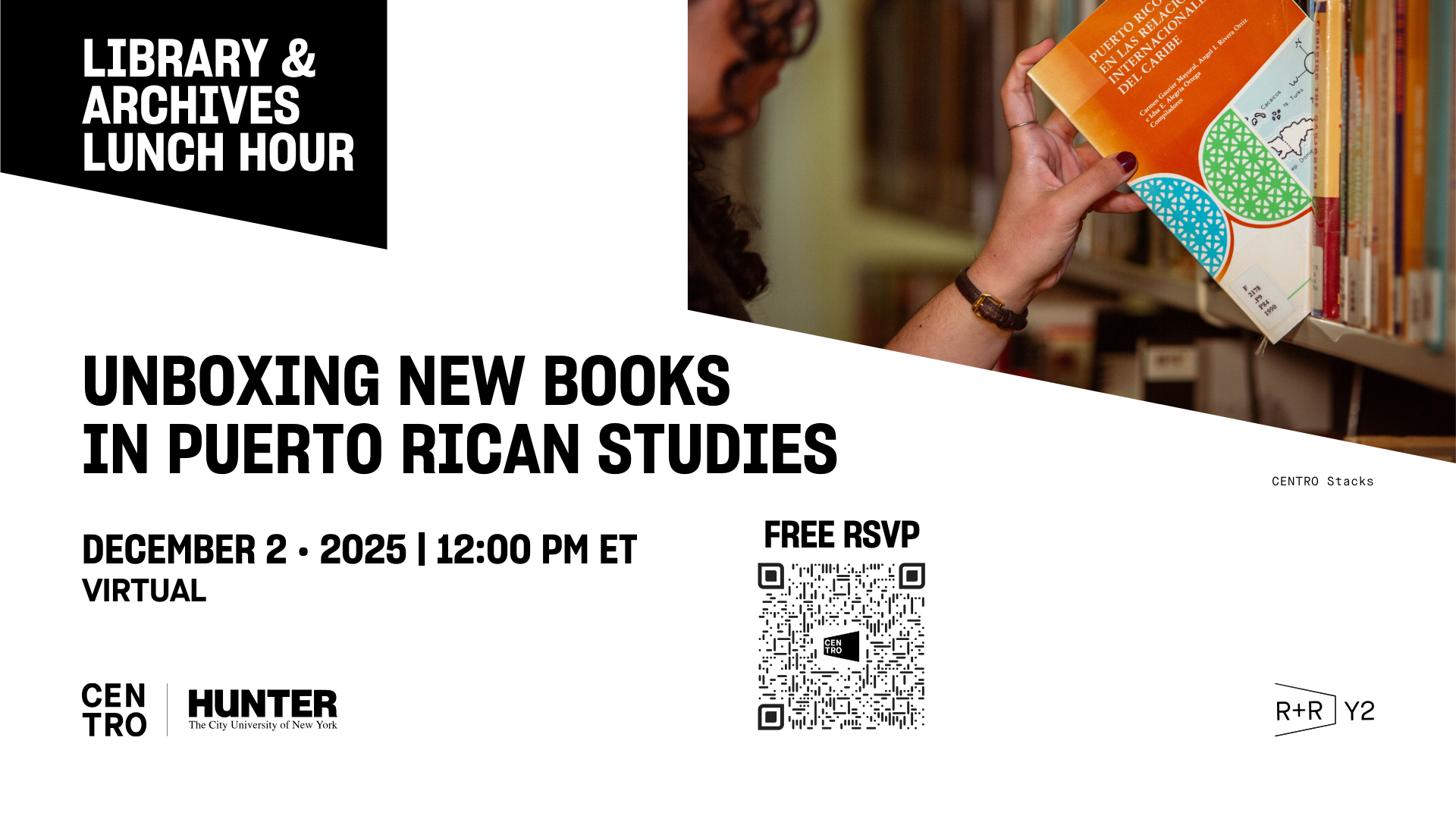 Library & Archives Lunch Hour: New Books in Puerto Rican Studies