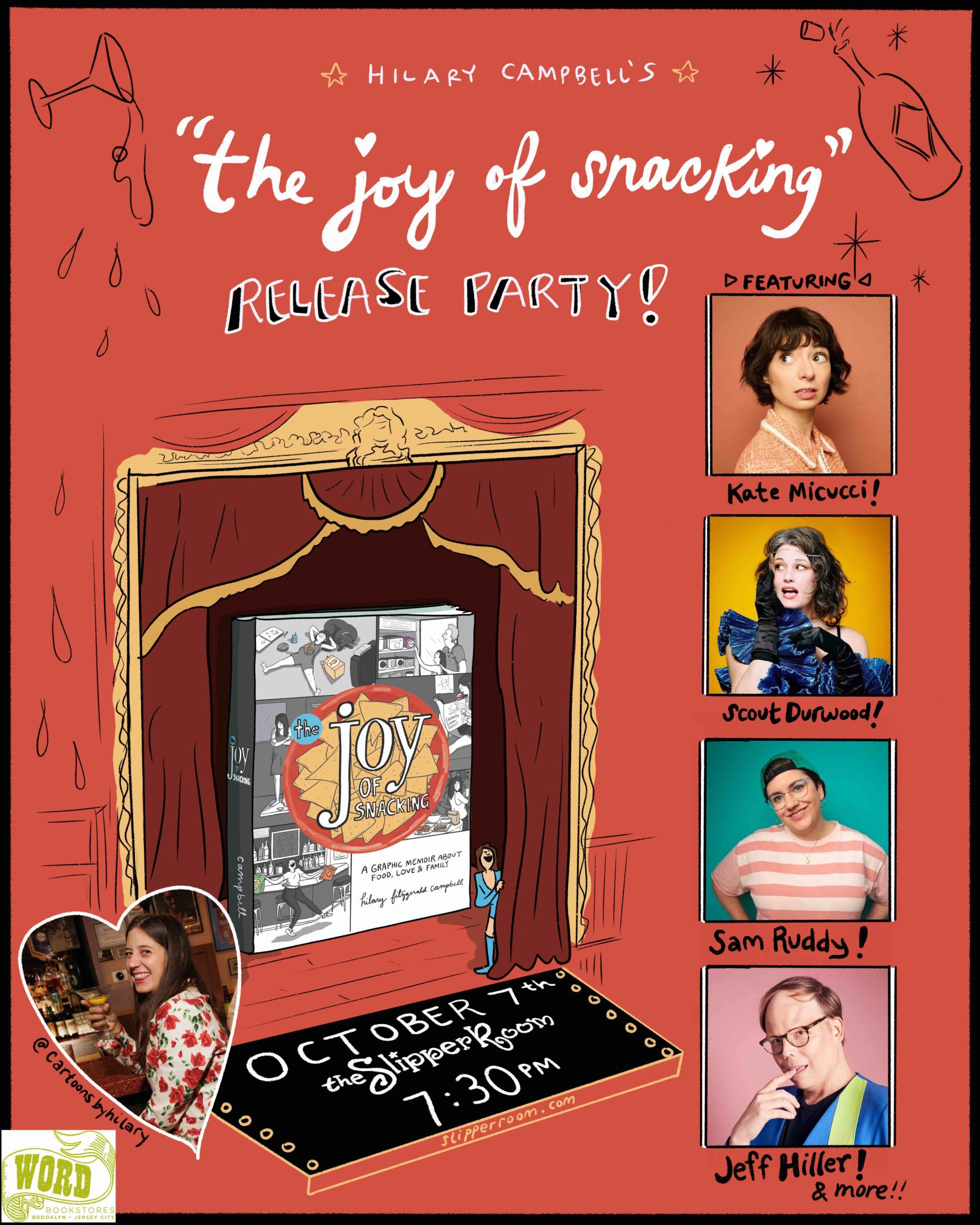 The Joy of Snacking Book launch