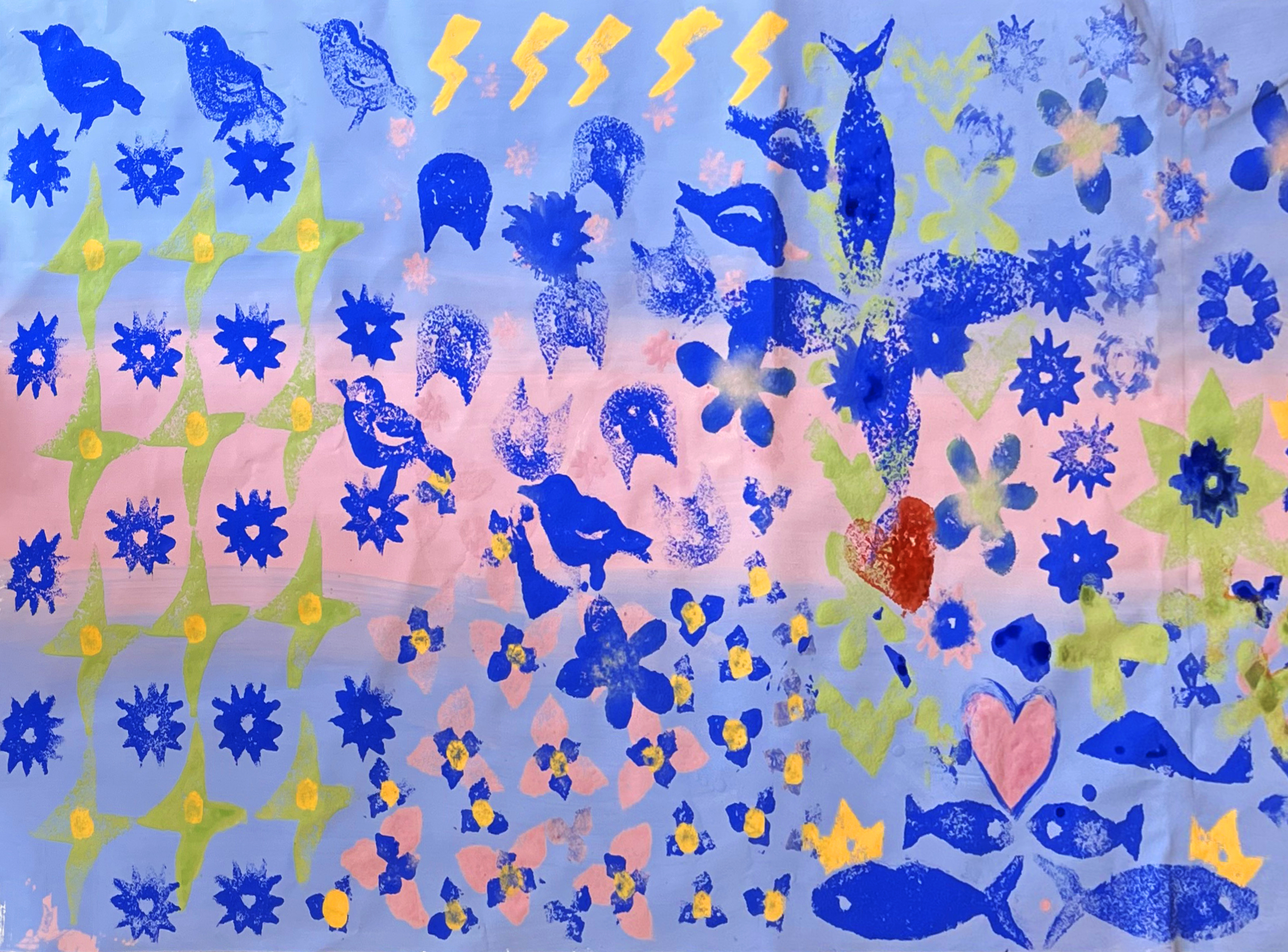 Printing in Distemper: Woodblock Workshop