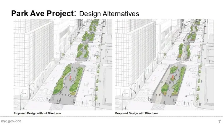 Bike Lane Becomes Flashpoint in Park Avenue Vision Project