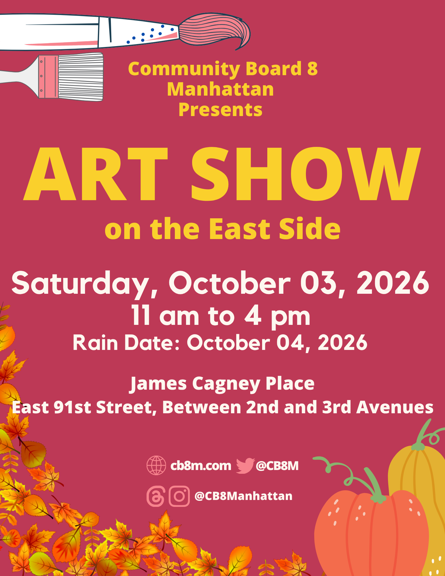 CB8M Fall 2026 Art Show